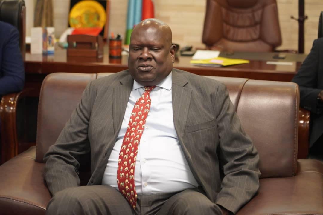 Deputy Foreign Minister Akuei Bona Malwal received a courtesy visit from Maj Gen Robert Yaw Affram, #UNISFA Force Commander &amp; Acting Head of Mission, who was accompanied by his delegation. Maj Gen Affram provided a comprehensive briefing on the situation in Abyei. #SouthSudan