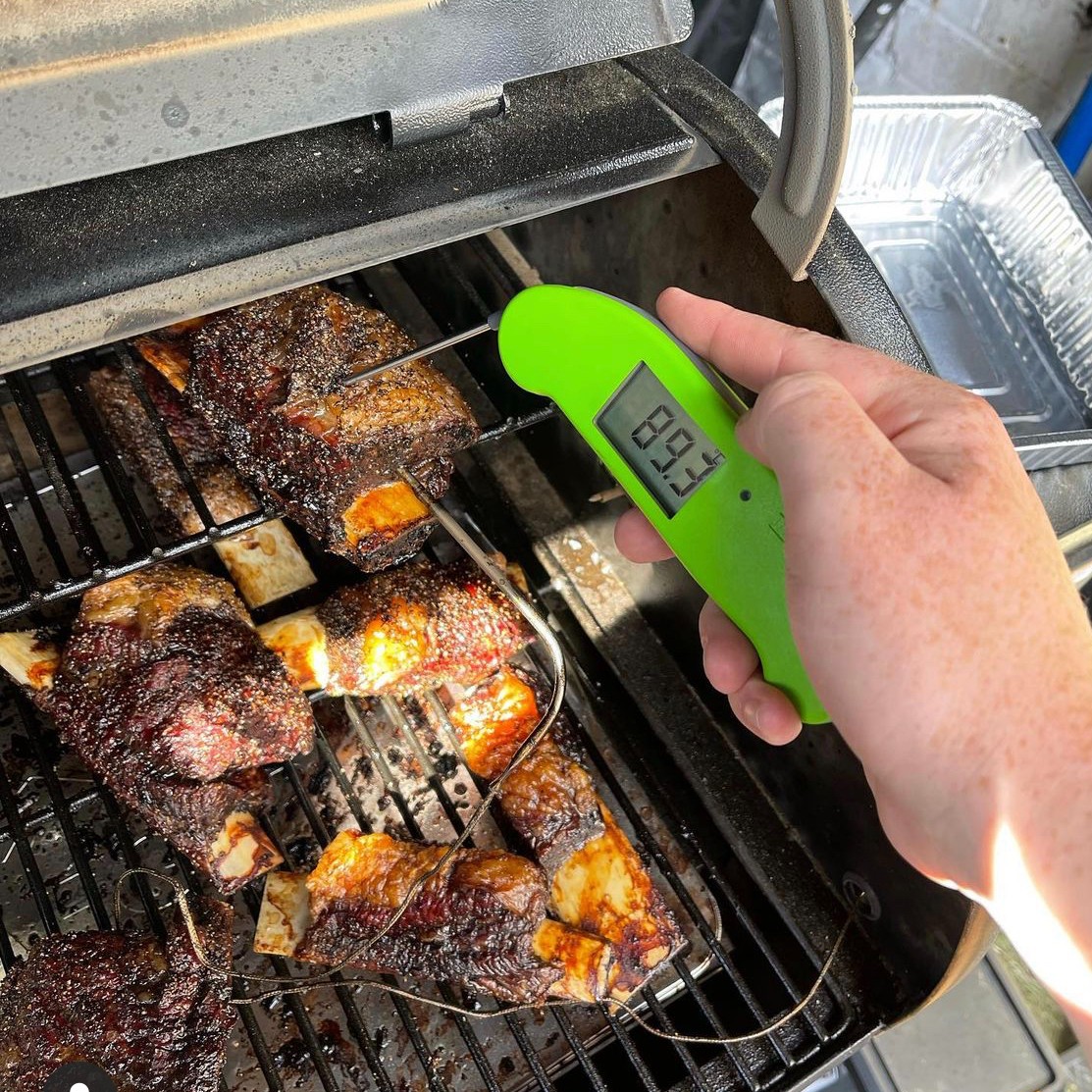 The Thermapen Cooking Thermometer. Speed, accuracy and reliability like no other. 

Choose your colour:
bit.ly/3P81QPa 

#socalbbqshop #thermapen #cooking #easycooking #outdoorliving #bbq #food #fire #bbqfood