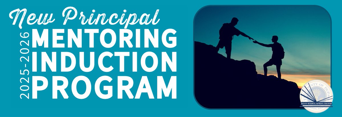 Do you have new principals starting this school year? Investing in new principal training is investing in your district's future! Learn more about DuPage Mentoring here:
files.constantcontact.com/a919637d601/49…
#DuPagePrincipalsMatter