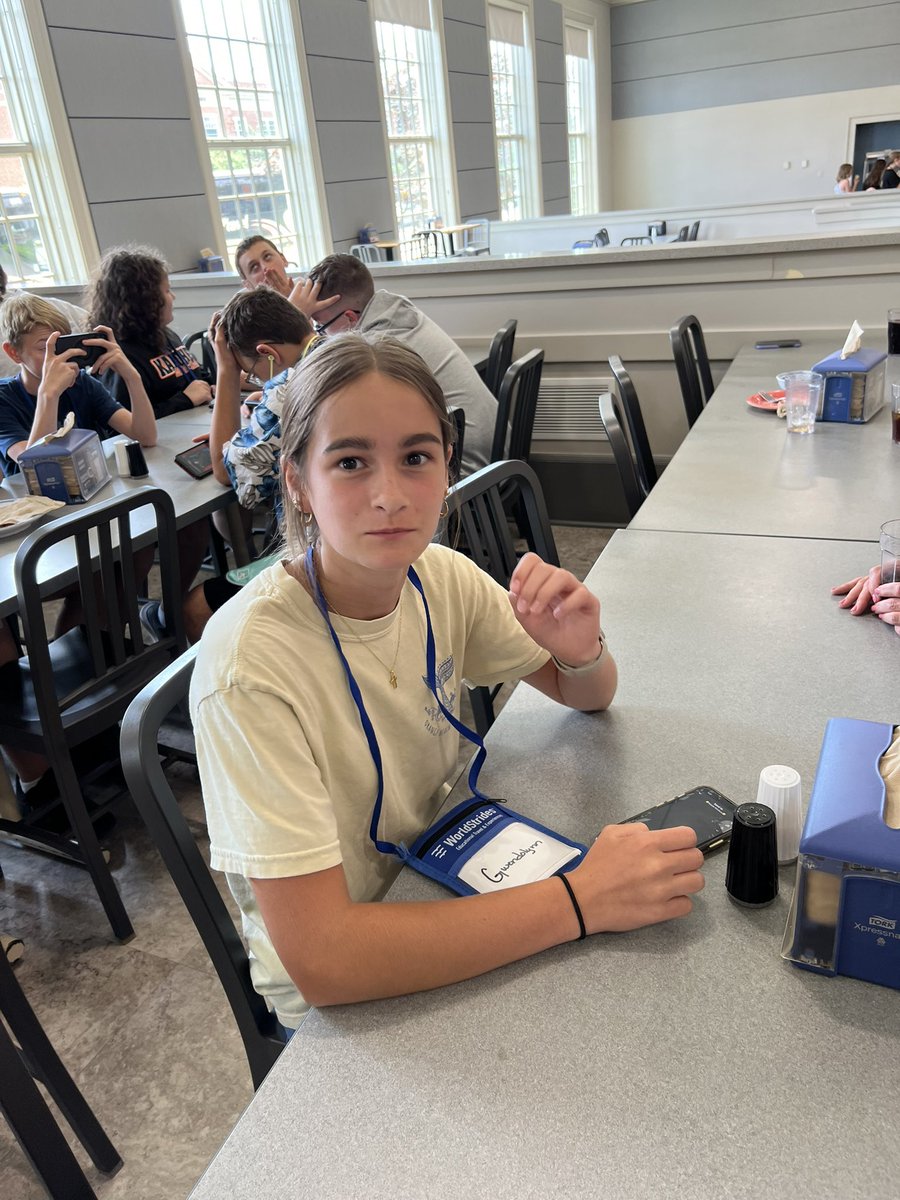 And then lunch at Gettysburg College. Buffet style and it did not disappoint! #KarcherDC25 #delicious