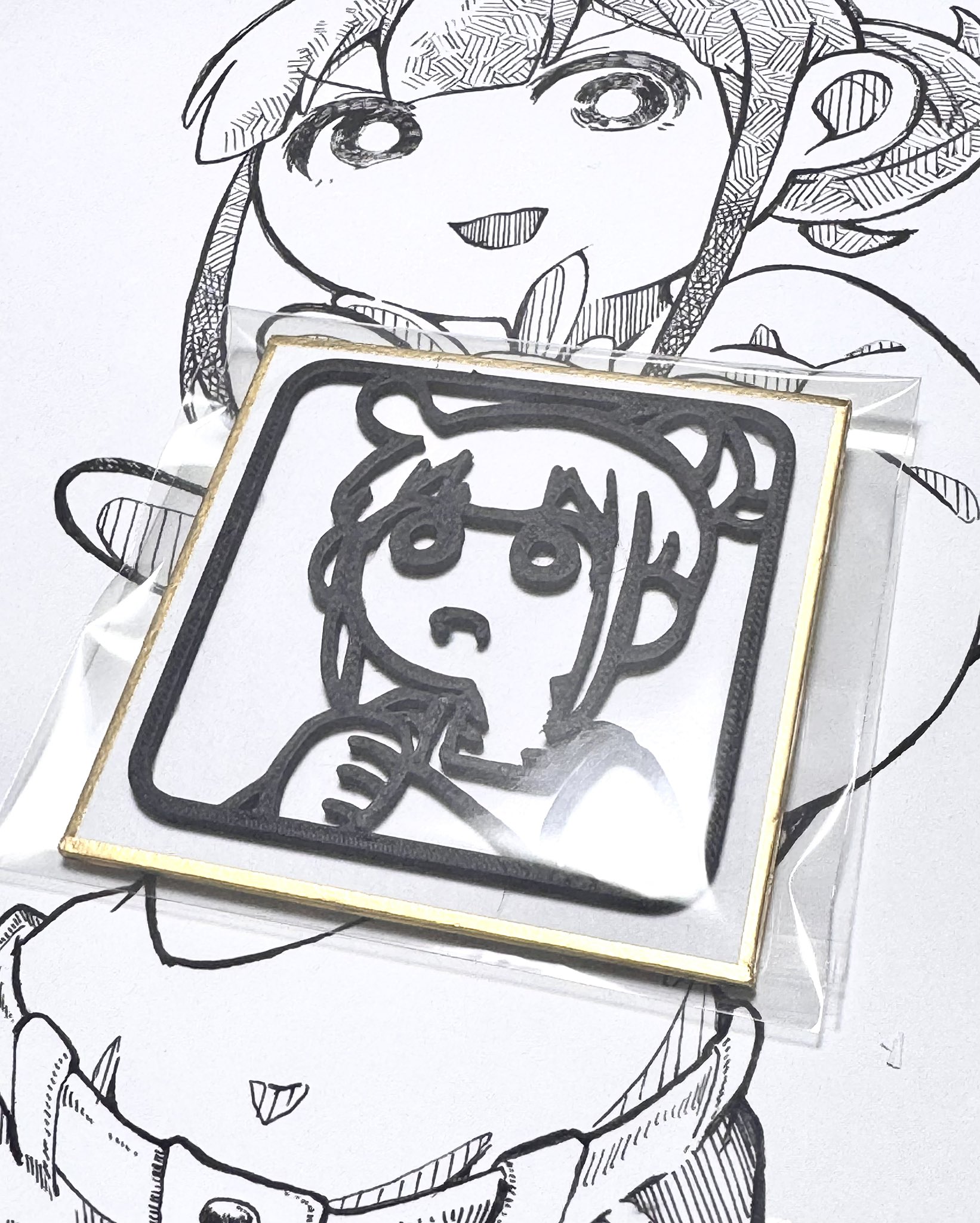 ヒトリエ 直筆サイン入りミニ色紙