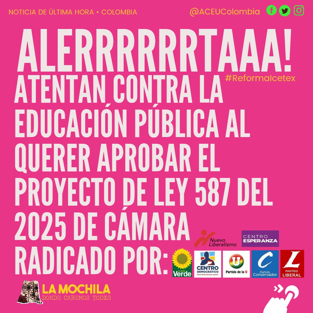 ACEU Colombia tweet media