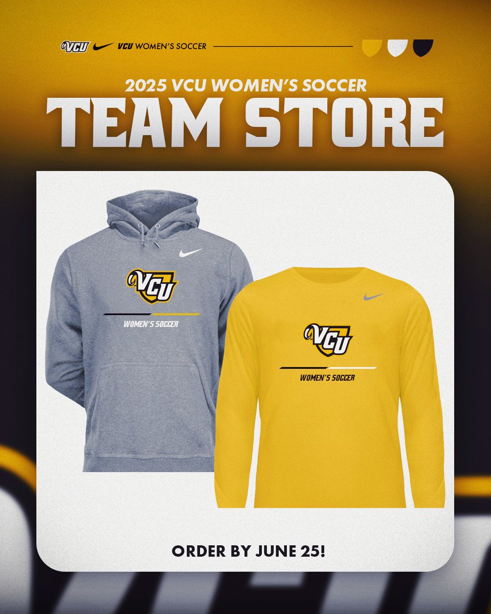 Need your gear for this season?👀

Our LIMITED team store is open through the 25th!

🔗: tinyurl.com/582puyzr

#LetsGoVCU