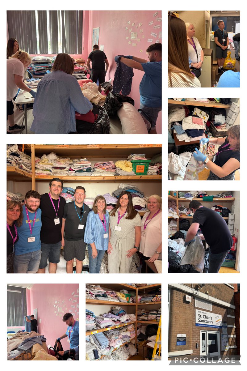 ❤️🖤🤍St Thomas More R.C Primary School🤍🖤❤️ (@sttommore) on Twitter photo Today, members of staff had the chance to experience firsthand how one of our 'Outreach' partners works. At the end of #refugeeWeek, they were able spend their morning volunteering in <a href="/StChadSanctuary/">St Chad's Sanctuary 🧡</a> organising home supplies for those in need. #SThomSOS #SThomCST 🧡 Today, members of staff had the chance to experience firsthand how one of our 'Outreach' partners works. At the end of #refugeeWeek, they were able spend their morning volunteering in <a href="/StChadSanctuary/">St Chad's Sanctuary 🧡</a> organising home supplies for those in need. #SThomSOS #SThomCST 🧡