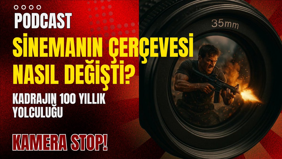 🎥 Bir kamera sadece kayıt mı yapar… yoksa zamanı mı biçimlendirir?

Kadrajın devrimini, sinema tarihine kazınmış o anları keşfet!

🎬 Sessiz filmden VR’a…
Bu video, “nasıl baktığımızın” hikâyesi.

📺 İzle → youtube.com/watch?v=aINMSq…