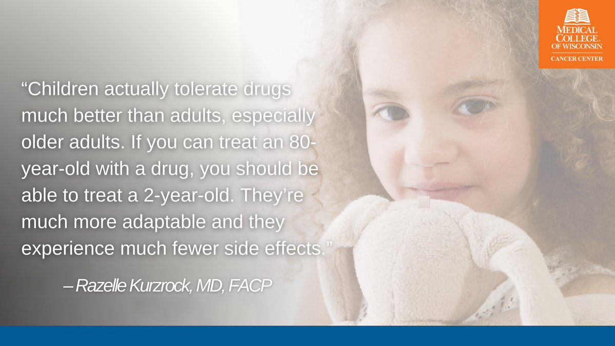 MCWCancerCenter's tweet image. Precision cancer drugs target tumors based on molecular markers—not location.
Yet 144 of 187 are only approved for adults.
@MedicalCollege researchers say it’s time for age-agnostic approvals so kids can access these life-saving therapies.
🔗cell.com/trends/cancer/…