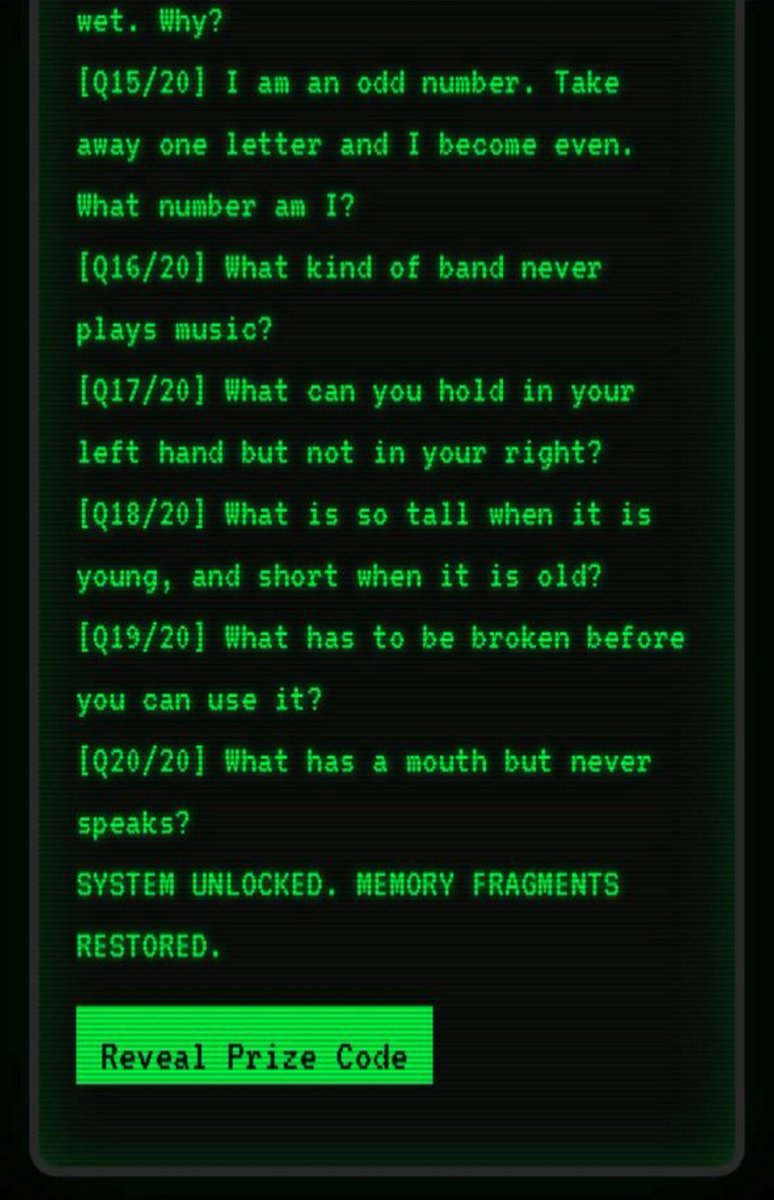 CONGRATULATIONS TO MEMBER NICK🤘
<a href="/NICKH42000/">Nick</a> 
He solved our puzzle. Many more to come👀
#fartroom $ROOM