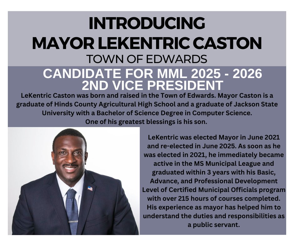 Mississippi Municipal League tweet media