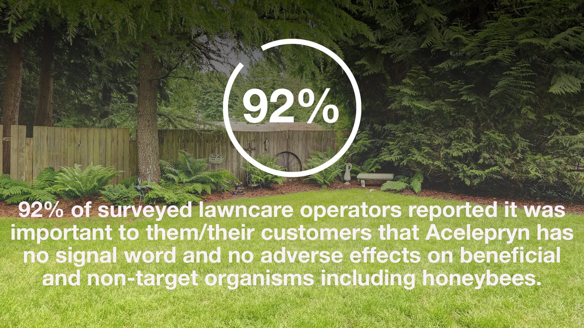 Are honeybees and other pollinators important to your customers?

In addition to providing broad-spectrum control, #Acelepryn insecticide has no known adverse effects on non-target organisms.

More on Acelepryn: bit.ly/3SW5Jrx

#PollinatorWeek