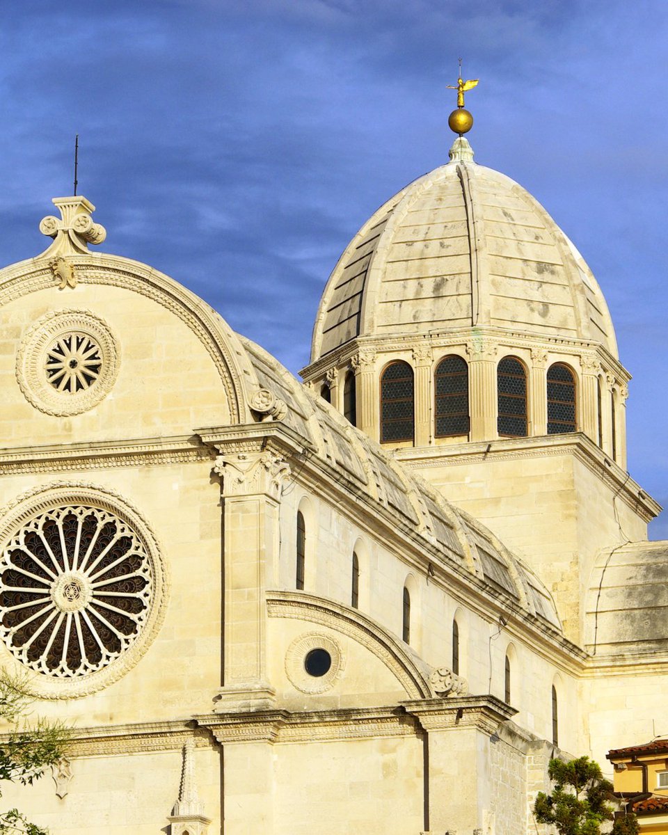 When visiting Croatia, make sure to visit Šibenik’s Cathedral of St. James ⛪

This UNESCO gem is carved entirely from stone and filled with history, artistry, and charm. 

Plan your visit here: bit.ly/3BGbNwh 

#AdventuresCroatia #Sibenik #UNESCOWorldHeritage