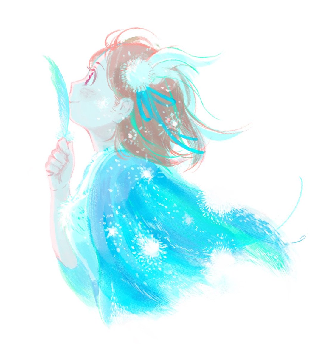 これは3年くらい前の絵だけども　Aqoursちゃん今日という日まで本当に　ずっとずっとどんなときもありがとう　みとどけます
