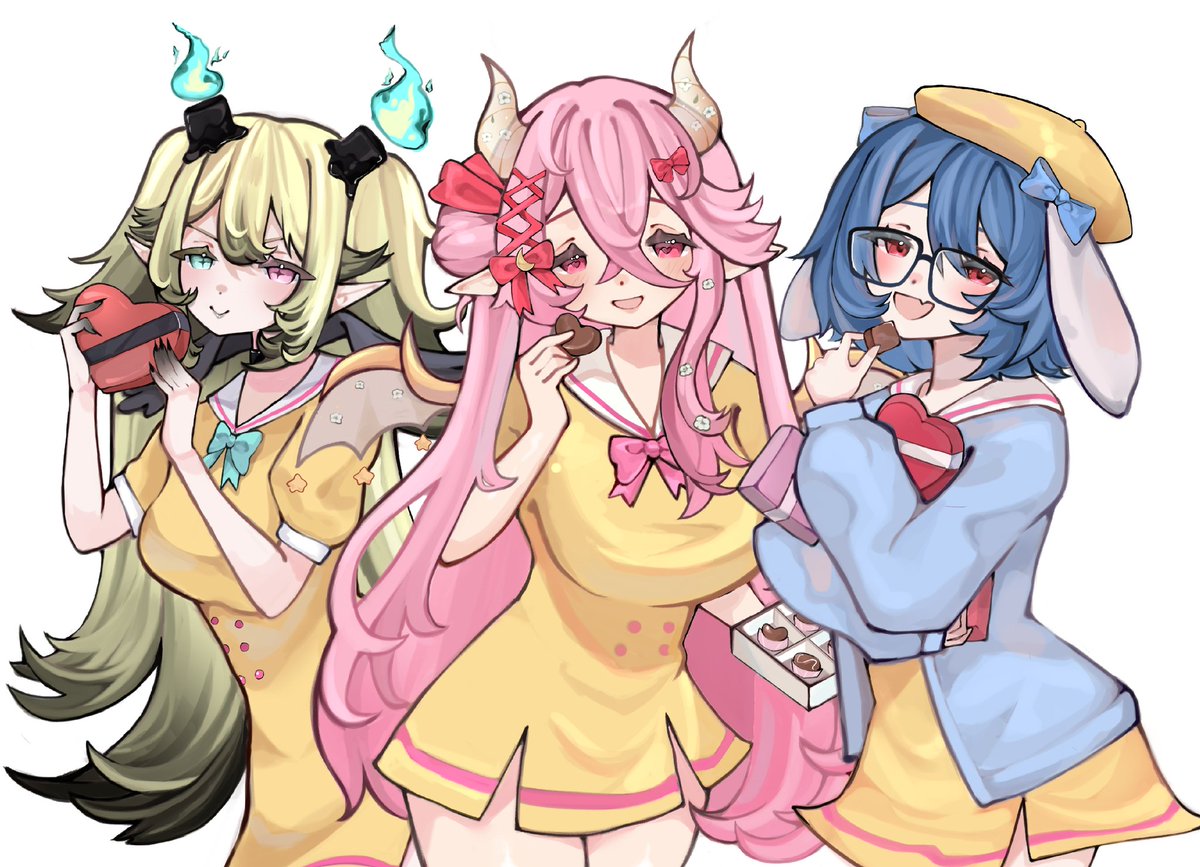 mizacoree's tweet image. Doki Live girls .𖥔 ݁ ˖ ♡ 𐔌 commission
↻ + ♡︎ to support my work
#Vtuber #VGenComm