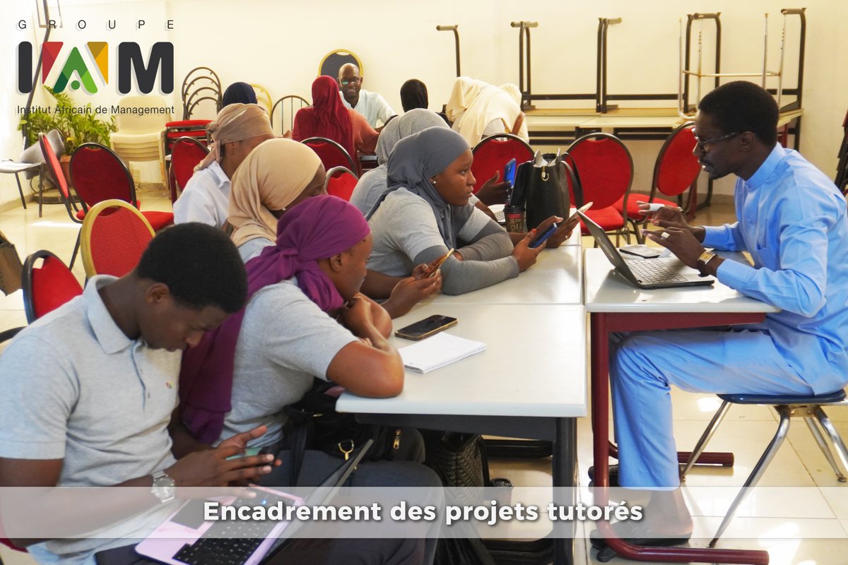 GroupeIAM's tweet image. Projets tutorĂ©s : lâencadrement au service de lâexcellence !
Merci Ă nos enseignants-encadreurs pour leur engagement :
Dr Ka, Dr Diallo, Dr Diagne, Pr Sano & Pr Mboup.
RDV le 12 juillet pour les soutenances.
Bon courage à nos étudiants !
#ProjetsTutorés #GroupeIAM