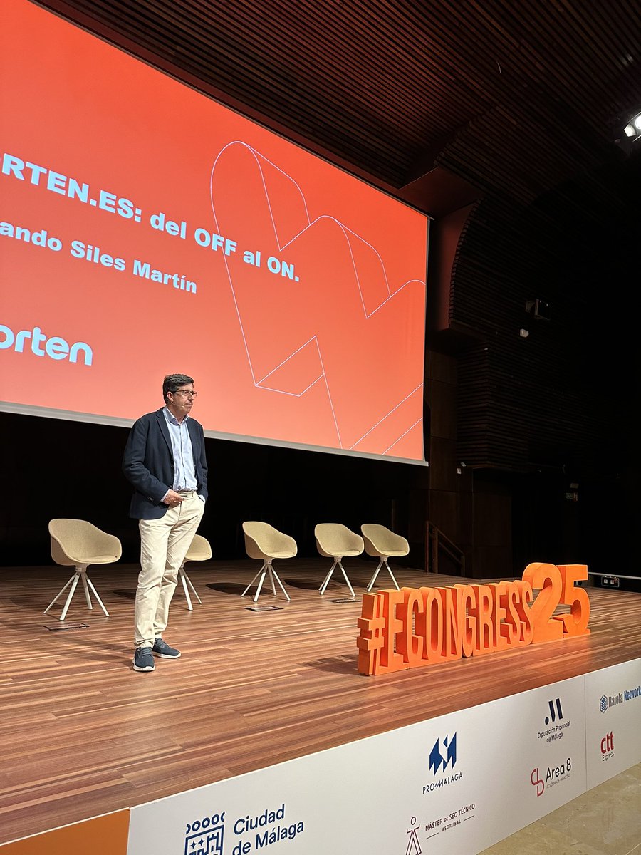 Seguimos el programa de #eCongress25 y lo hacemos con un grande del mundo #ecommerce director de #Marketing en <a href="/WortenES/">Worten</a> 😎
✅ Fernando Siles y su conferencia “Del OFF al ON: Cómo pasar de ser una tienda física a un pure player digital”