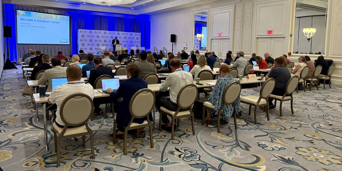 SCManufacturers's tweet image. Manufacturers from across SC gathered in Charleston for the 2025 SCMA Annual Meeting to connect, collaborate, and strengthen our industry. Thanks to all who made it a success—SC manufacturing is strong and getting stronger.