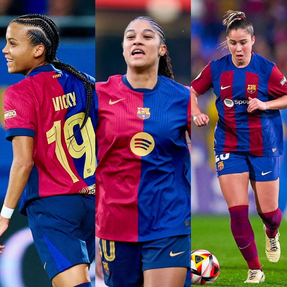 La ilusión que me hace que podamos ver jugar a estas tres juntas en el equipo