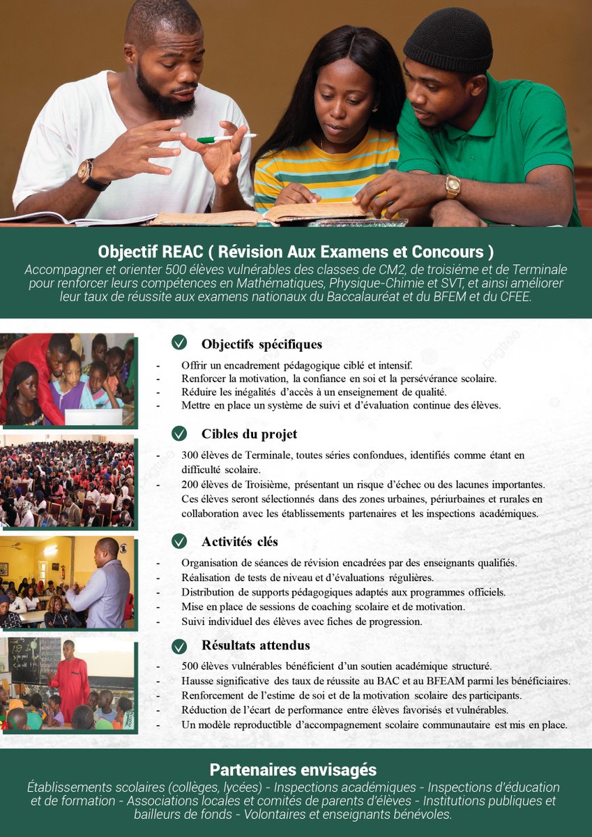 Senegal Academy est un centre d’excellence dédié aux STEM, aux numériques, à la formation professionnelle et à l’inclusion sociale au Sénégal. À travers des initiatives innovantes, SA œuvre à renforcer les compétences des jeunes, réduire les inégalités éducatives et promouvoir.