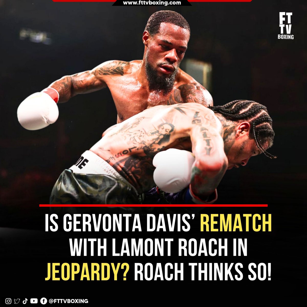 Rematch at Risk? Gervonta Davis vs Lamont Roach II Hits Major Twist: Roach Says Davis "Might Pull Out"

After a controversial majority draw in March, a rematch between Gervonta “Tank” Davis and Lamont Roach Jr is expected in Las Vegas this August. But Roach has warned fans—Davis