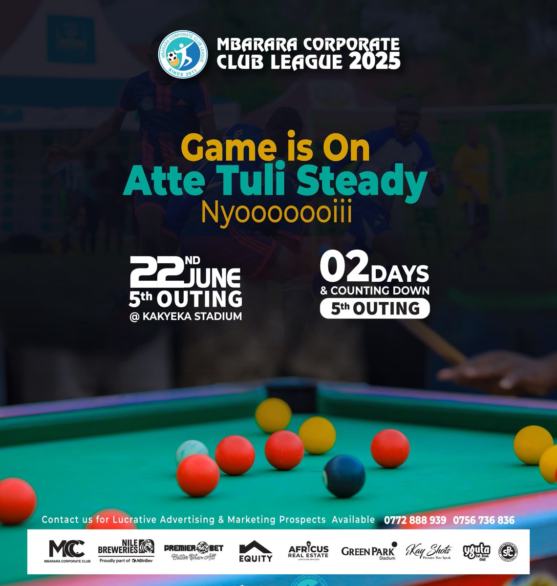 This Sunday is for Kakyeka Stadium for mbarara corporate league 🤗🤗🥰🕺💃💦🍻🔥
@Westerntweeps
<a href="/TayariWestTV/">Tayari WEST TV</a> <a href="/Dandukeug/">Dan Duke UG 🇺🇬🇺🇬</a> <a href="/Denise796790931/">Someone's Wife💓</a> <a href="/HusseinAkugi/">Hussein Xodie</a> <a href="/KwikirizaNova/">Gideon Nova Kwikiriza</a> <a href="/mccraftainebyo_/">McCraft⌨Ainebyoona✪</a> @MitoomaStar <a href="/Nabimara_Paul/">Nile Specialist🇺🇬</a>