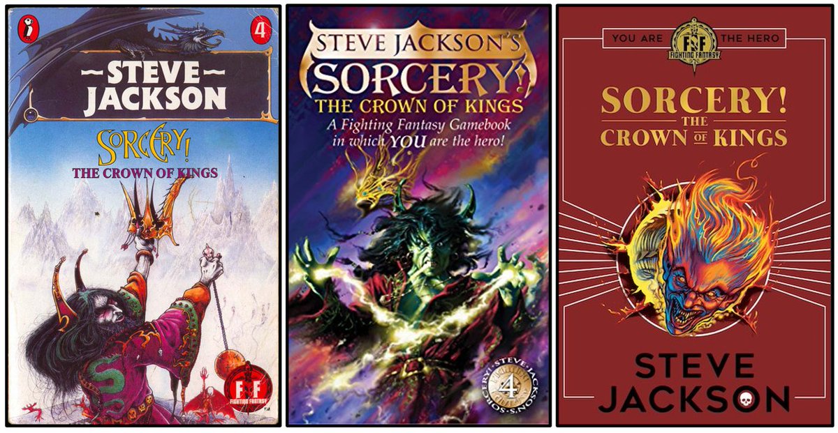 Fighting Fantasy (@fightingfantasy) on Twitter photo 40 years of <a href="/stevejacksonuk/">Steve Jackson</a>'s The Crown of Kings. officialfightingfantasy.blogspot.com/2025/06/40-yea… #fightingfantasy #gamebooks #sorcery 40 years of <a href="/stevejacksonuk/">Steve Jackson</a>'s The Crown of Kings. officialfightingfantasy.blogspot.com/2025/06/40-yea… #fightingfantasy #gamebooks #sorcery