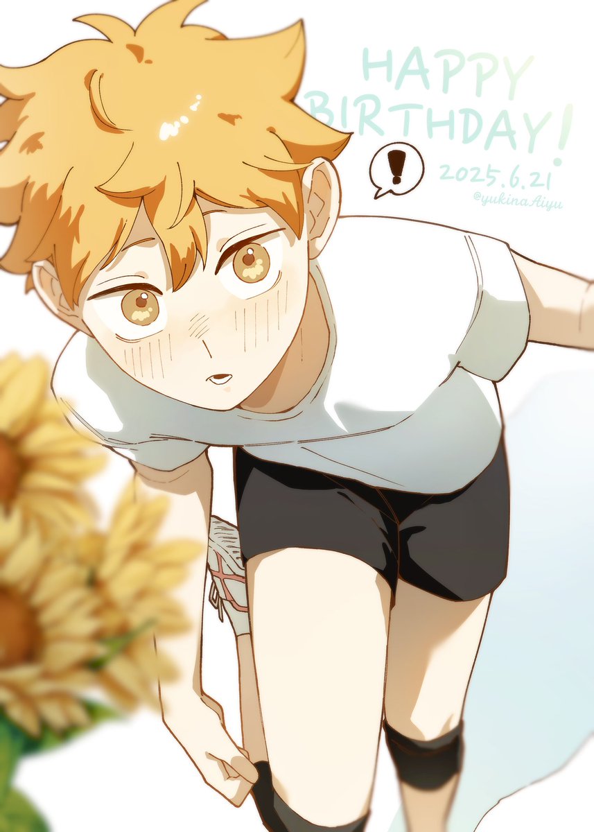 yukinaAiyu's tweet image. ☀️🌻2025.6.21🌻☀️
#日向翔陽生誕祭2025
#日向翔陽誕生祭2025