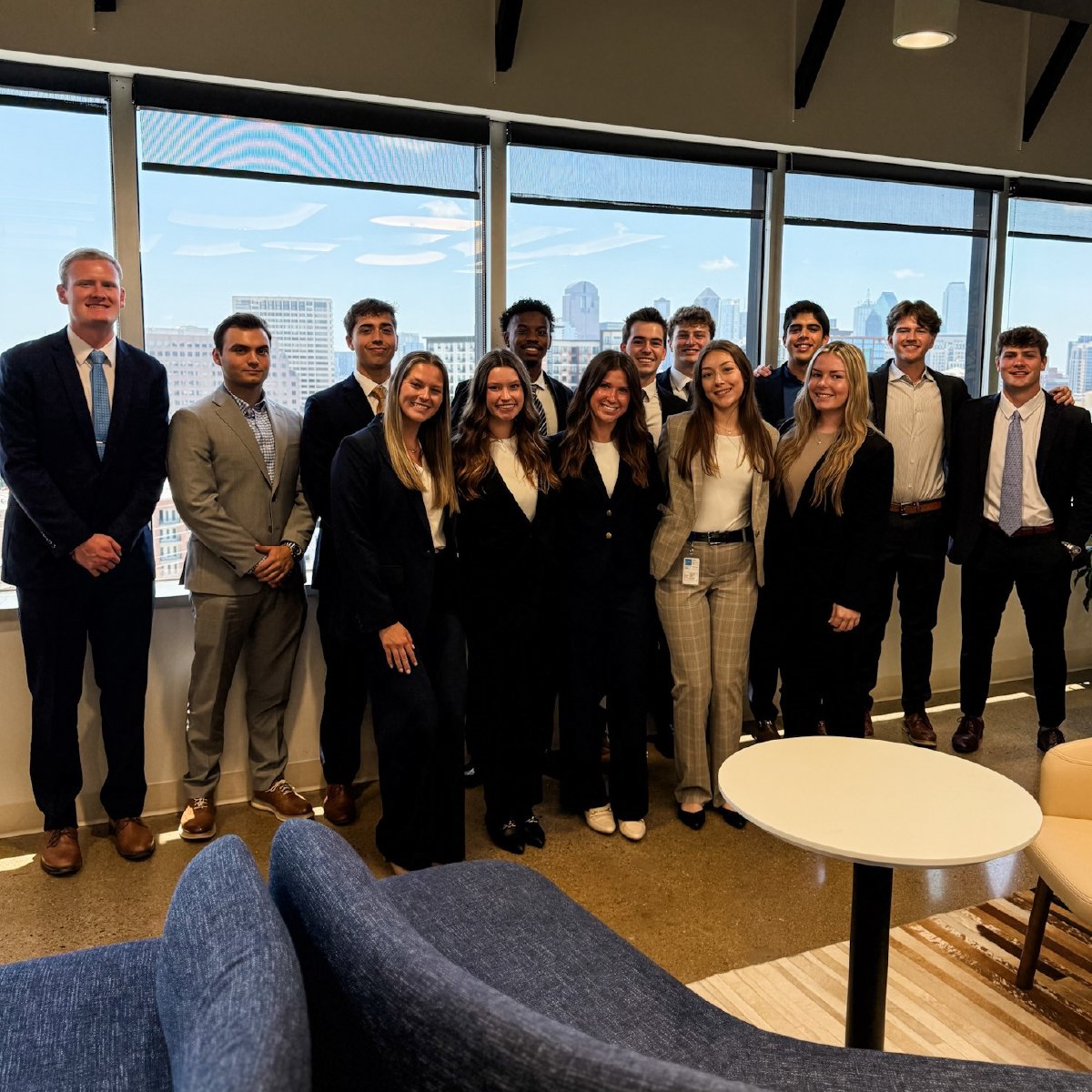 Real-world experience for these real awesome interns! Firm visit #1 is in the books for this group. Learn more about our intern program here: bit.ly/4jWvbs9