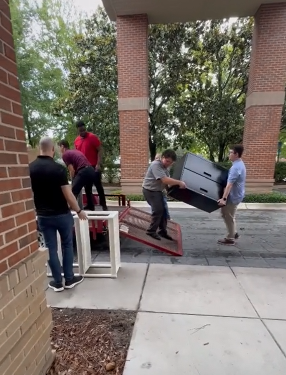 Big changes are underway in Tallahassee!

We’ve got boxes stacked, desks rolling out, and something exciting around the corner. Any guesses what’s happening?

Stay tuned for the big reveal next week! #WeAreGrowing