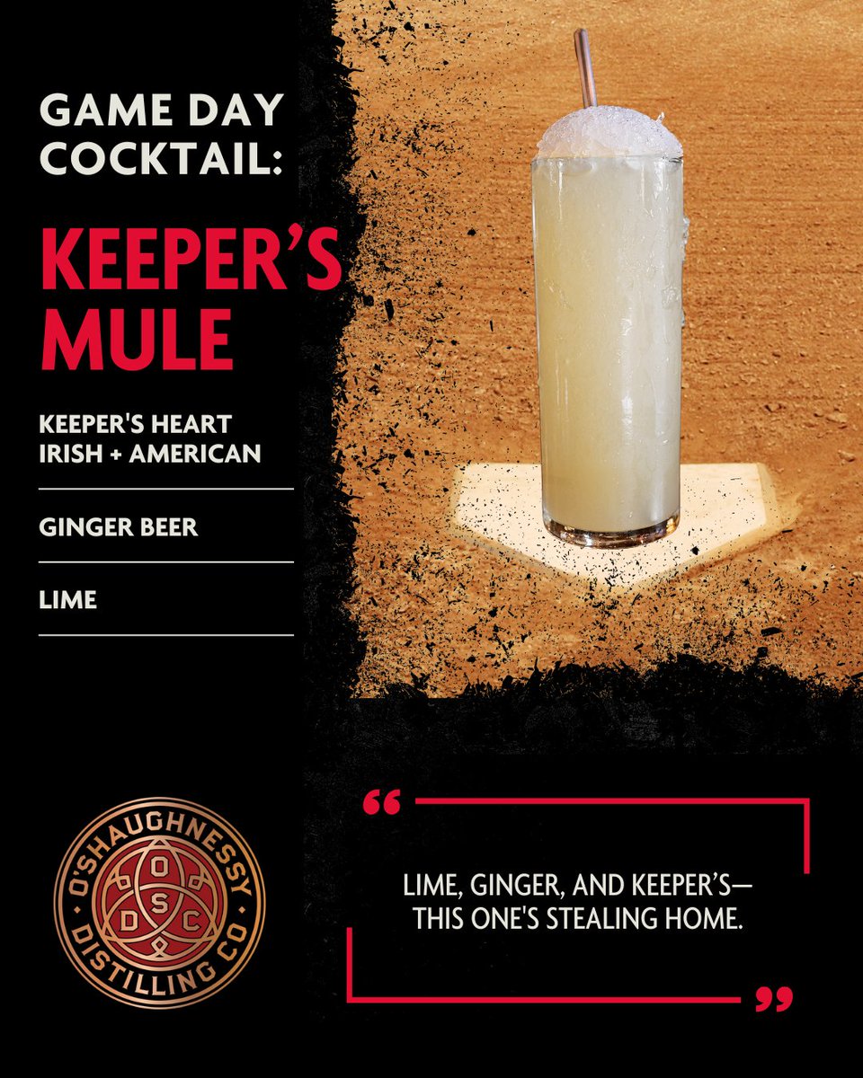 Next up on our home team 👉 Lily Jones, our expert tour guide, leading guests through our whiskey journey.

Her cocktail of choice? The Keeper’s Mule—zesty, refreshing, and always a crowd-pleaser.

Swing by tonight—we’re opening later at 6pm—and sip her game-day favorite! 🔥