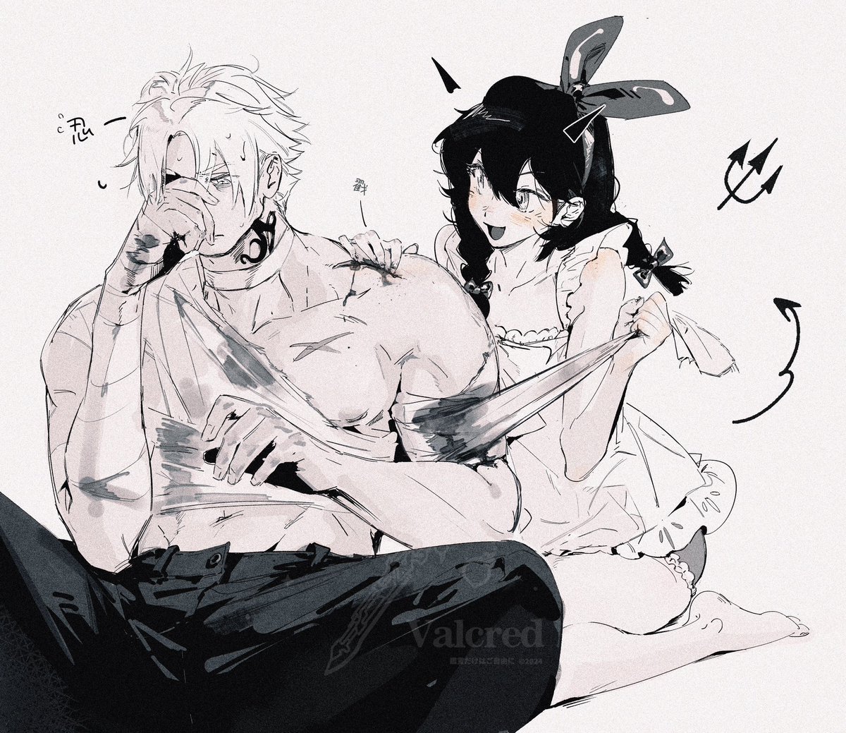 猫在使坏
#valcred #wolcred #サン光 #FFXIVART