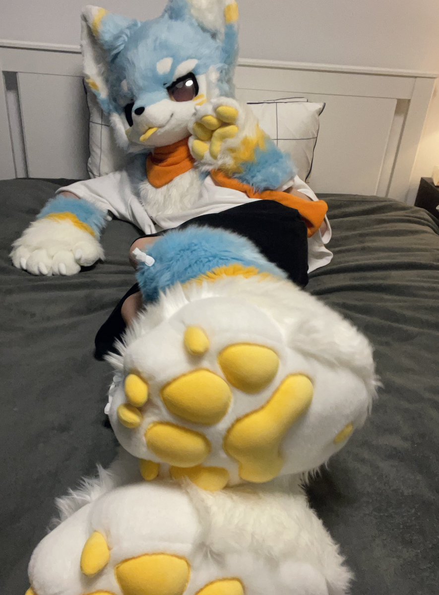 快来我床上休息吧！拍～
#FursuitFriday