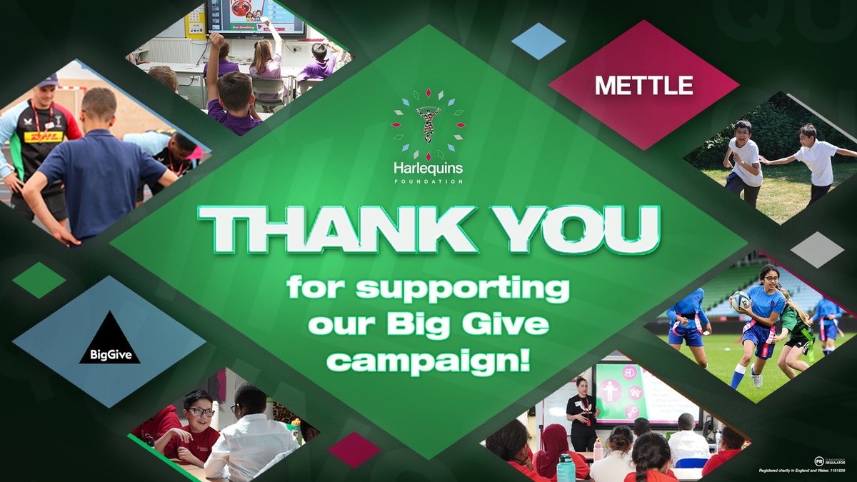 🎉 We did it - and it's all thanks to YOU!

We’ve reached our £24,000 Big Give target and unlocked vital matched funding to support children’s mental resilience through our METTLE programme 🙌🧠

Because of your generosity, we’ll now be able to deliver METTLE to 30 additional