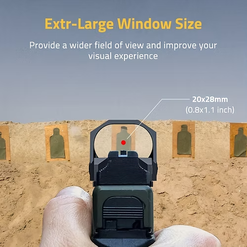 besthealthwell's tweet image. 3 MOA red/green dot sight with a rugged 22×28 mm open lens gives you lightning-speed target acquisition and flawless accuracy!

Get it now at:
 bestofthebesthealthwellness.com/product-page/3…

#RedDotSight #OpenSight #QuickTargetAcquisition #ShootingAccuracy #GreenDot #BestOfTheBestHealthWellness