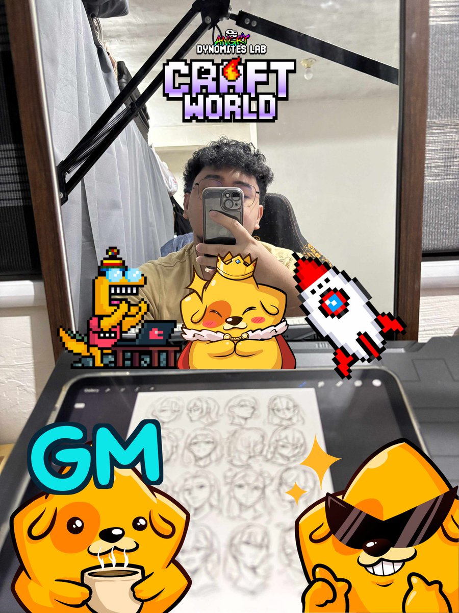 No artwork for today, these past weeks are tiring but I will continue to draw the <a href="/KanstarWorld/">KANSTAR 💫</a> and <a href="/AngryDynomites/">Angry Dynomites Lab 🦖</a> series soon:&gt;&gt;

Check this out preview.craft-world.gg
<a href="/Kind_HQ/">KIND</a> #KindHQ #Kanstar #angrydynomites