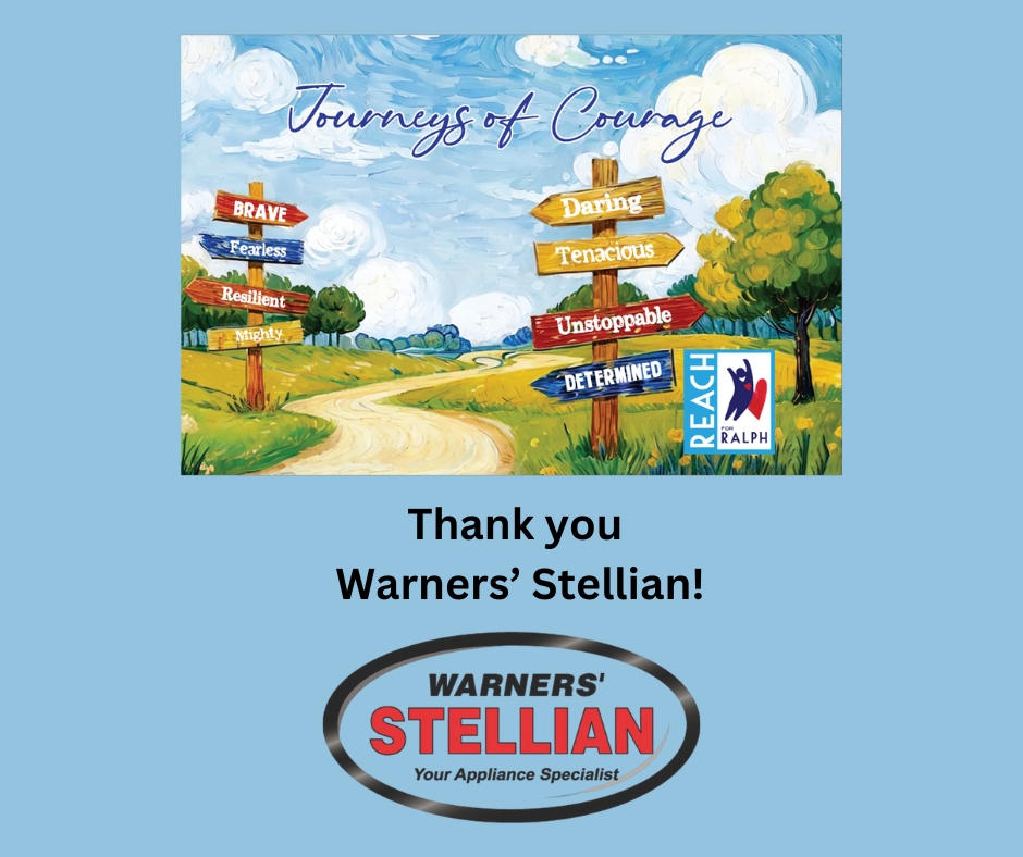 Thank you <a href="/WarnersStellian/">Warners' Stellian</a> for your continued support as a sponsor for Reach for Ralph. Your generosity allows us to fulfill our mission every day!

The Warner family was recently recognized at our Spring Breakfast for their years of generous support.