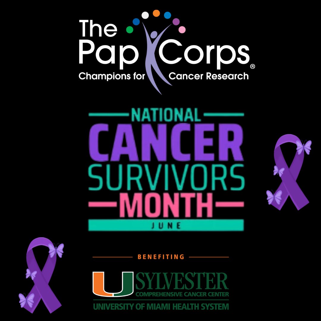 Pap_Corps's tweet image. #nationalcancersurvivorsmonth @Pap_Corps raising crucial funds for #cancerresearch to support the next #survivor @SylvesterCancer join us in the fight to find a #cure thepapcorps.org/donate
