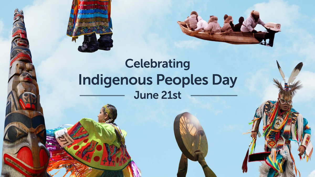 Happy National Indigenous Peoples’ Day! 

Today we celebrate the vibrant &amp; diverse cultures, traditions, and knowledge of First Nations, Inuit, and Métis Peoples across Turtle Island. 

🧡 Indigenous cultures are living, growing, and thriving! 

#IndigenousPeoplesDay