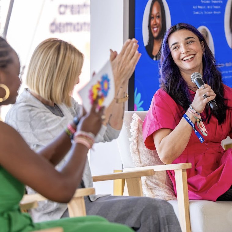 This week at Cannes, gold medalist &amp; disability advocate <a href="/bren_hucks/">Brenna Huckaby</a> joined <a href="/InterpublicIPG/">Interpublic Group</a>’s 13th Annual Inclusion Breakfast to discuss the impact of equality in the workplace, society, and media with <a href="/MarleeMatlin/">Marlee Matlin</a> and Channing Martin. 🎙️💫