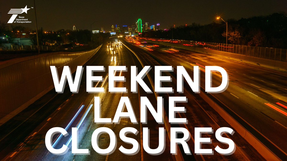 LEWISVILLE - NB/SB I-35E closes &amp; detours at FM 1171/Main St. f/10p Fri., June 20 to noon Sat., June 21 &amp; again Sat. night for ongoing corridor project. Managed lanes will also be closed f/8p Fri. to 5a Monday. Expect significant delays; seek alternate route. #DFWTraffic