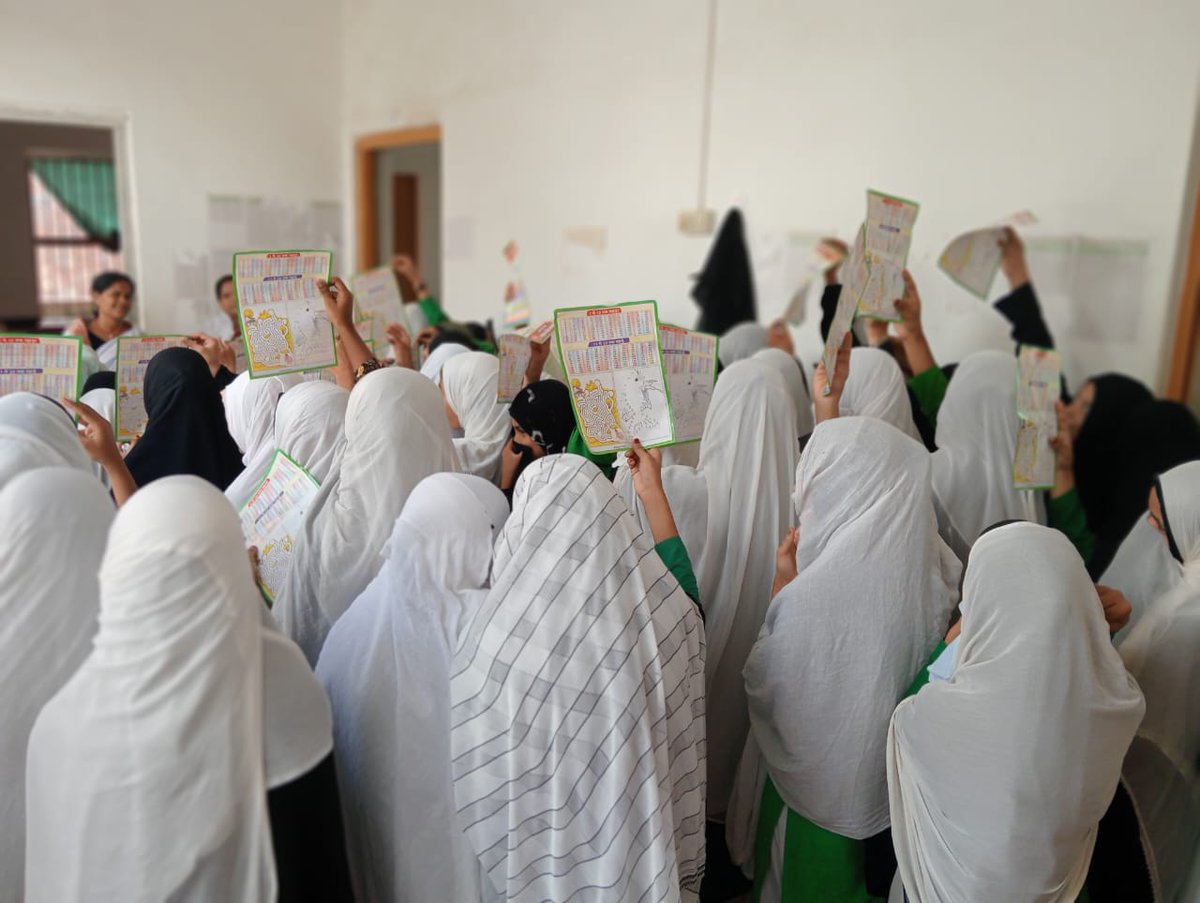 सक्रिय क्षय रोगी खोज के तहत टीबी इकाई काशी विद्यापीठ वाराणसी के लोहता में दारुल उलूम मदरसा में आशाओं द्वारा समस्त छात्रों और अध्यापकों की 4S स्क्रीनिंग की गई
<a href="/CMO_VARANASI/">CMO VARANASI</a> <a href="/Drpiyushrai77/">Dr Piyush Rai</a> <a href="/NtepVaranasi/">TB Mukt Bharat -VARANASI काशी</a> <a href="/TbDivision/">Central TB Division | #TBMuktBharat</a> <a href="/TBHDJ/">TB Harega Desh Jeetega</a>