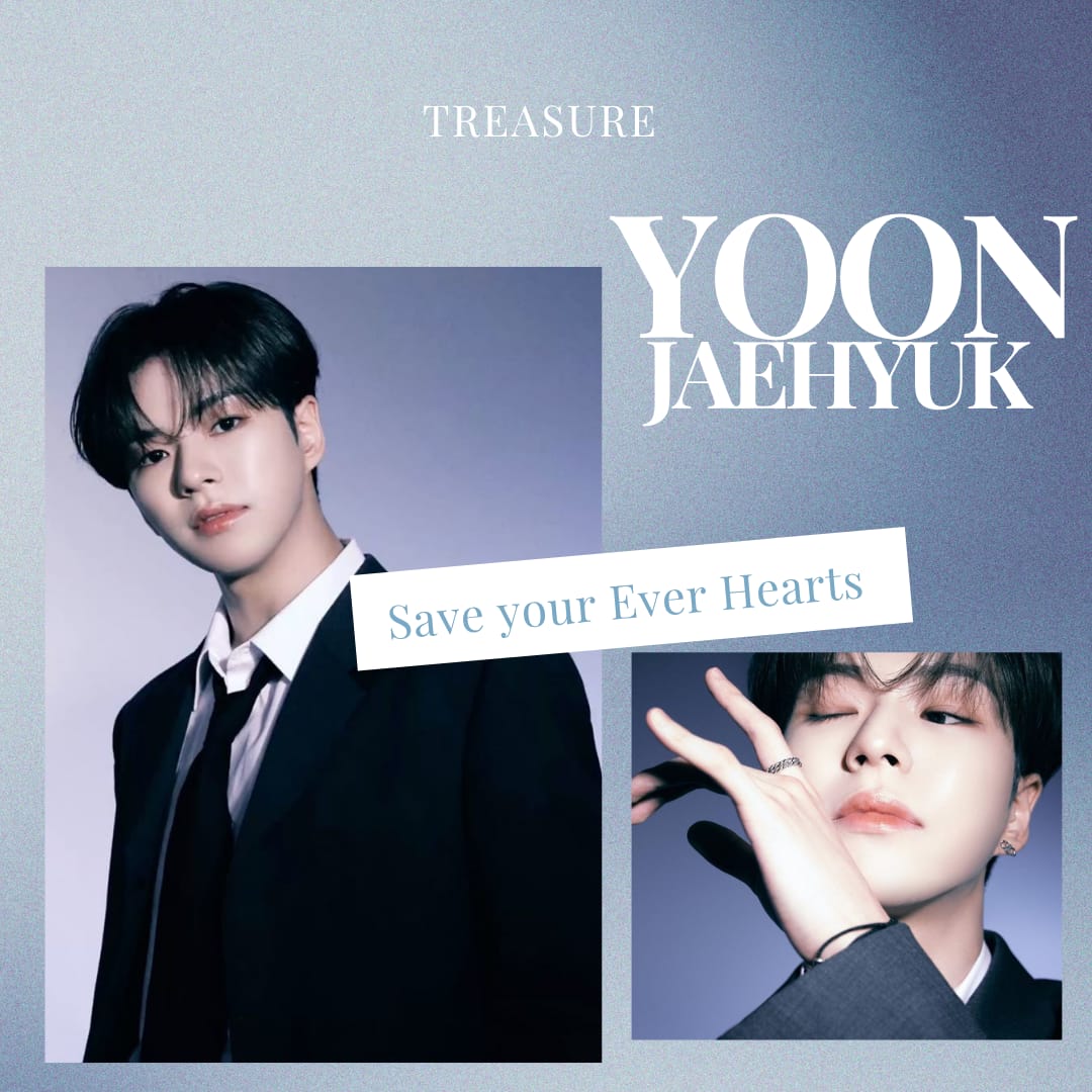 ❤️CHOEAEDOL DAILY
Jaengels♡
Banners Up! 
🔸Download and Repost
🔸Please keep collecting and save EVER HEARTS for Jaehyuk
🔸Drop your DAILY HEARTS in the community before 11:30 PM KST

트레저 윤재혁
 #윤재혁 #YOONJAEHYUK 
#ジェヒョク
<a href="/treasuremembers/">TREASURE</a>
