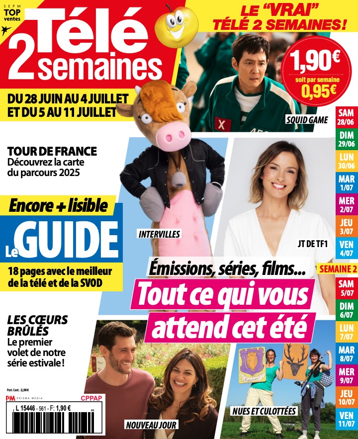 Emissions, séries, films... tout ce qui vous attend cet été à la télé. C'est à lire dans Télé2semaines !