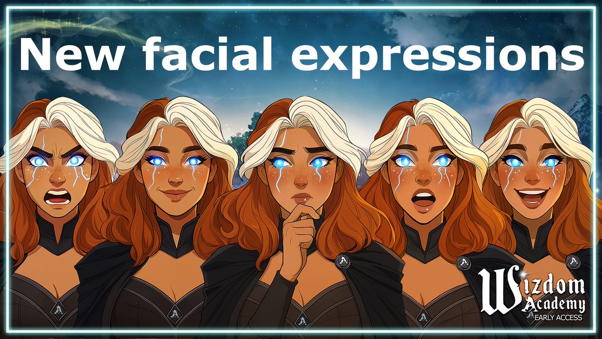 Ellara Spellbound just got a magical glow-up in #WizdomAcademy

New facial expressions are coming soon — and she’s the first to show them! 🧙‍♀️

Stay tuned for more charm, more emotion, and more Ellara. 👀
