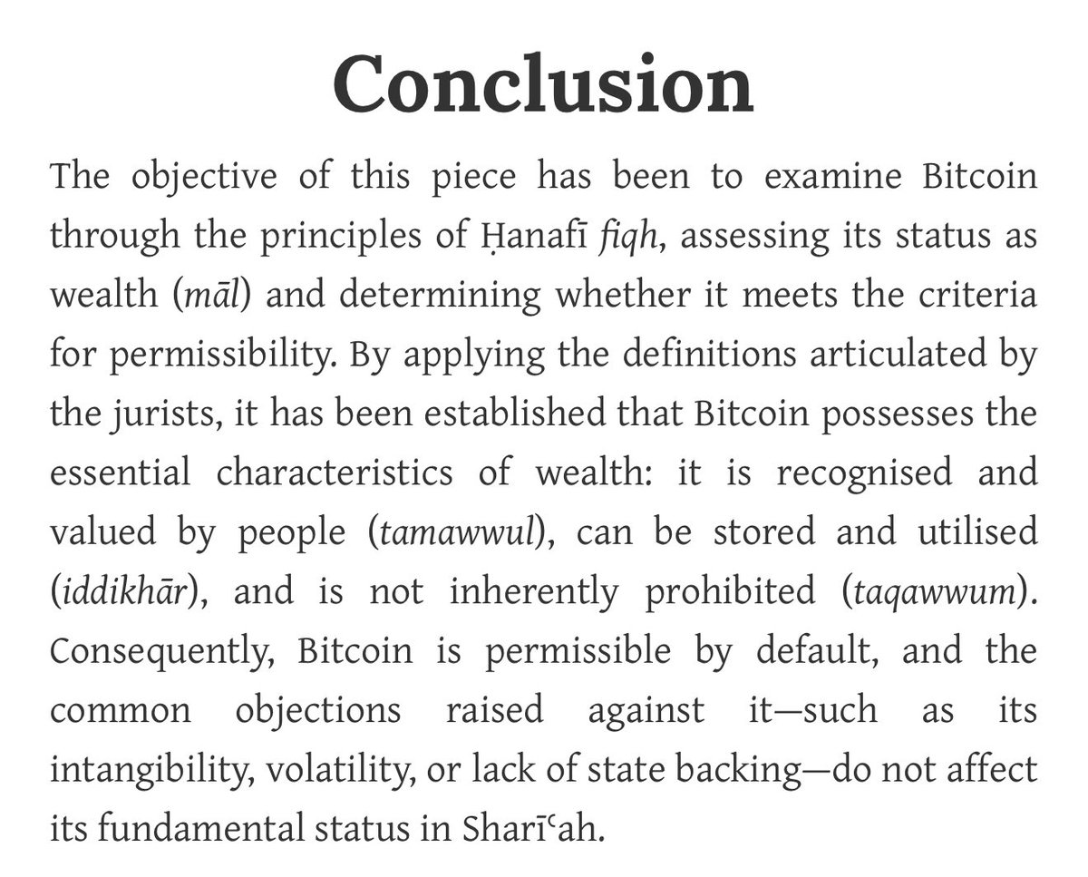 Bitcoin is permissible.