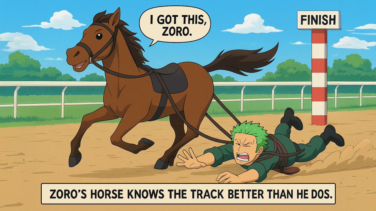 What if Zoro owned a horse in OC?

It’d probably run the wrong direction but win anyway 😂

#OnePiece #Web3Gaming