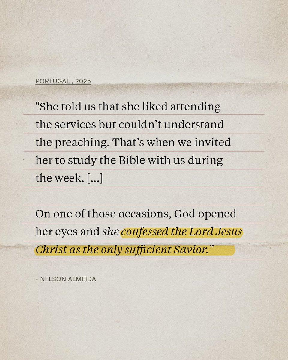 HeartCryMission's tweet image. "I thank God because today I can understand His Word, I can understand what Jesus did for me..."
HeartCry missionary Nelson Almeida shares a recent update highlighting the importance of consistent discipleship. Nelson shares:
"One of our weekly discipleship meetings is with a…