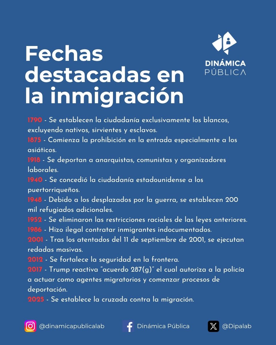 Dipalab's tweet photo. 📢 La migración en EE.UU. es más que una crisis fronteriza: es un desafío humano, social y político.
🔍 Te contamos lo que está pasando y por qué es urgente entenderlo.

#Migración #EEUU #CrisisMigratoria https://t.co/2X3vvq2SxM