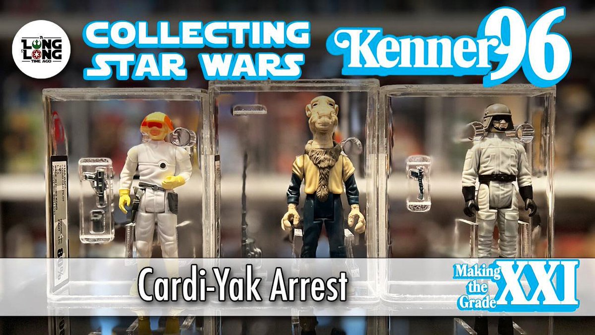 ALandLTA's tweet image. New Video: youtu.be/2bHgZLgyK9Y Martyn adds a Vintage Yak Face to his graded collection, but what grade did it receive and how much did he pay for it?! #starwars #kenner #yakface #kenner #palitoy #gradedtoys #vintage #original96