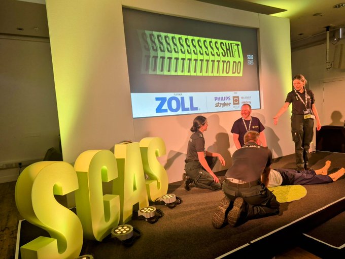 Our CEO Lorna was proud to attend the Scottish Cardiac Arrest Symposium yesterday. Fantastic to hear the impact of @SandpiperTrust &amp; BASICS Scotland recognised in OHCA response. 

Huge pride in our new Cardiac Responders ready to make a difference in rural communities. #SCAS2025