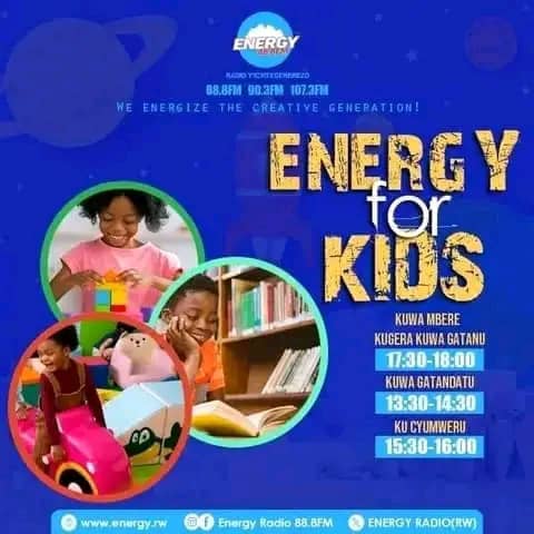 Abana yambiiii!!!!

Uyu munsi rero kuwa Gatanu nimwe mudusomera inkuru.

Urasoma iyihe?

Ni mu kiganiro cy'abana #EnergyForKids
Muri kumwe na Anitha IRATUZI.