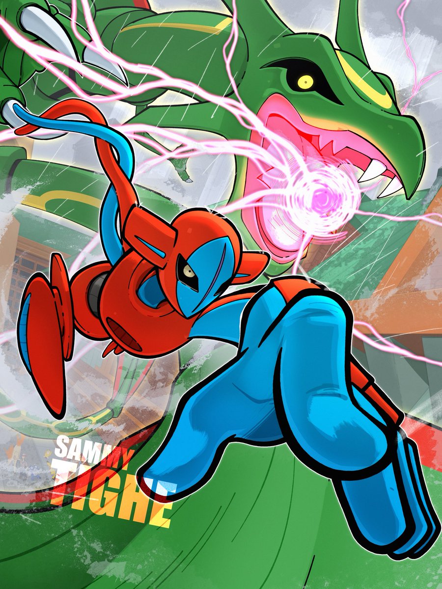 Deoxys &amp; Rayquaza 🔴🟢